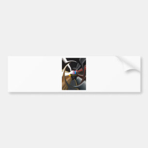 De kern van de Hustle Kantoorbenodigdheden Bumpersticker