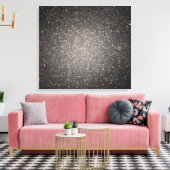 De kern van de wereldwijde cluster Omega Centauri Canvas Afdruk (Insitu (Woonkamer))