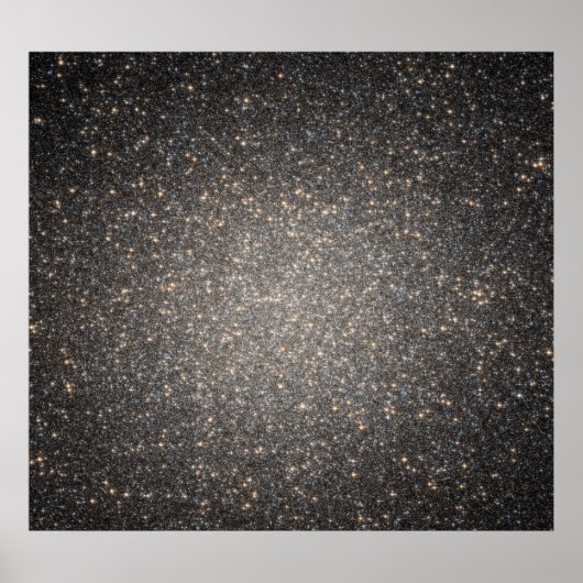 De kern van de wereldwijde cluster Omega Centauri Poster (Voorkant)