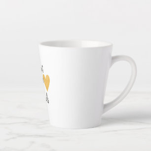 De kern van lesgeven latte mok