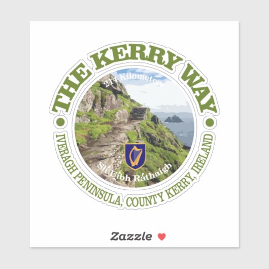 De kerry way sticker (Vel)
