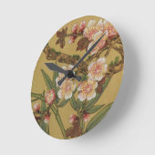 De kers komt Aziatisch Japans Art. tot bloei Ronde Klok (Hoek)