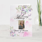 De kers komt het BegrafenisProgramma van Vlinders Programma (Voorkant)