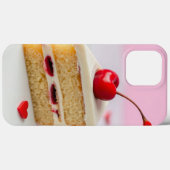 De kers op de telefoonhoes Case-Mate iPhone case (Achterkant (horizontaal))