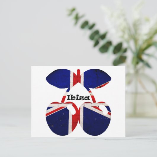 De Kersen van Ibiza Briefkaart (Staand voorkant)