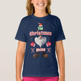 De Kerst Gnome Vrolijk Xmas Bijpassende Familie T-shirt