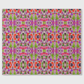 De Kerst Heks 6 Design Wrapping Papier (Vlak)