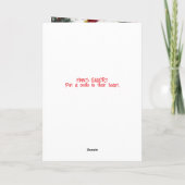 DE KERST KAART VAN EEN KIND (Achterkant)