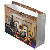 De Kerst Kamer Groot Cadeauzakje (Voorkant Gekanteld)