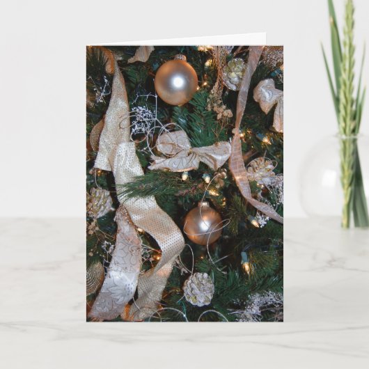 De kerst-Magie Feestdagen Kaart (Voorkant)