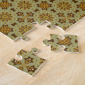 De kerst-Magie Legpuzzel (Zijkant)