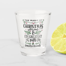 De kerst-Magie Shot Glas