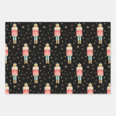 De kerst notenkraker gouden Sterrennacht Inpakpapier Vel (Voorkant 3)