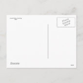 De kerst van het regentschap, feestdagenkaart (Achterkant)