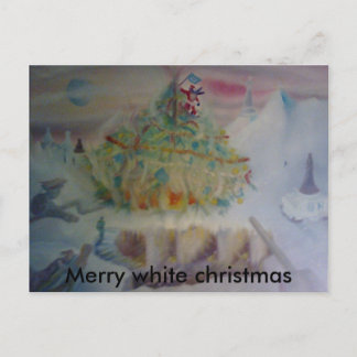 De kerst van het regentschap, feestdagenkaart