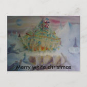 De kerst van het regentschap, feestdagenkaart (Voorkant)