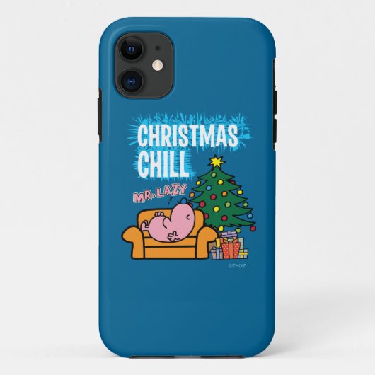 De kerstbal van de heer Lazy Case-Mate iPhone Case (Achterkant)