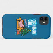 De kerstbal van de heer Lazy Case-Mate iPhone Case (Achterkant (horizontaal))
