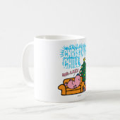 De kerstbal van de heer Lazy Koffiemok (Voorkant links)