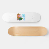 De kerstbal van de heer Lazy Skateboard (Horizontaal)