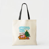 De kerstbal van de heer Lazy Tote Bag (Voorkant)