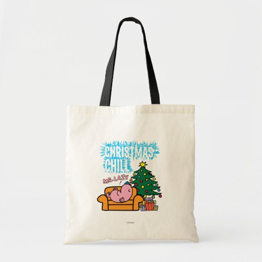 De kerstbal van de heer Lazy Tote Bag