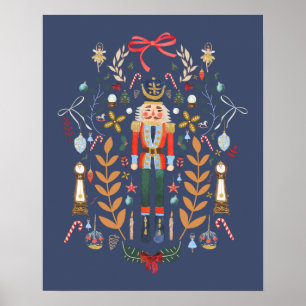 De kerstballet van de Nutcracker Poster