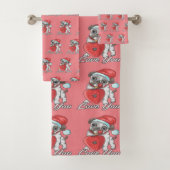 de kerstbeker  bad handdoek (Insitu)