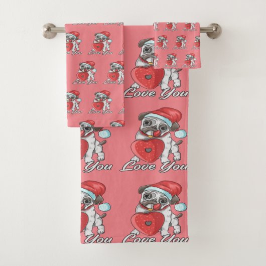 de kerstbeker bad handdoek (Insitu)