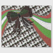 De kerstboer - cadeaupapier (Vlak)