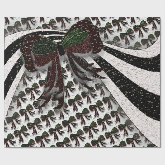 De kerstboer - cadeaupapier (Vlak)