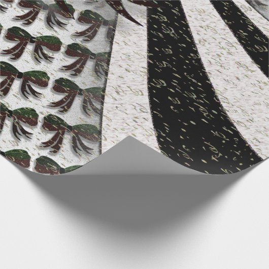 De kerstboer - cadeaupapier (Hoek)