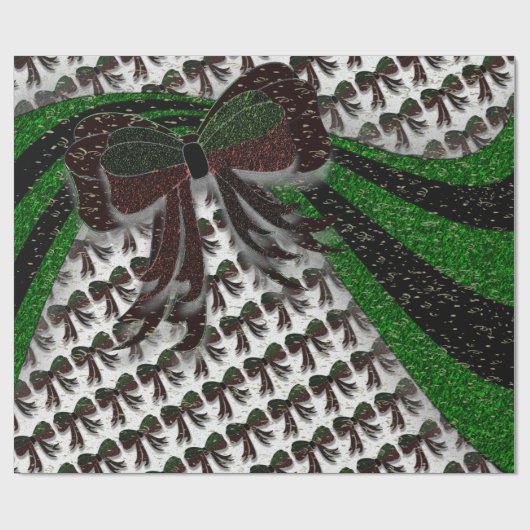 De kerstboer - cadeaupapier (Vlak)