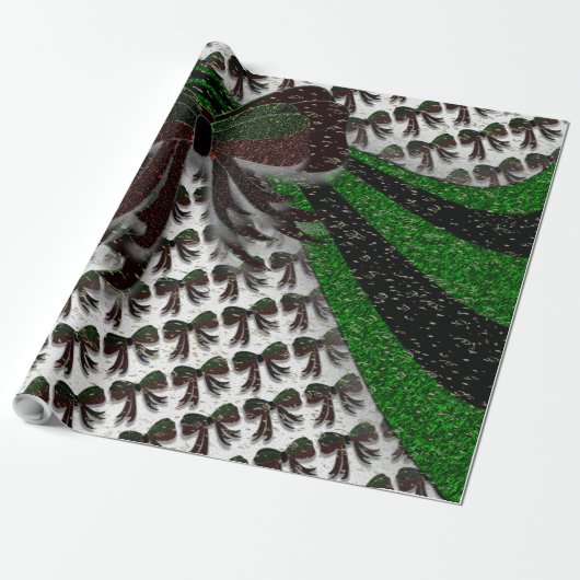 De kerstboer - cadeaupapier (Uitgerold)