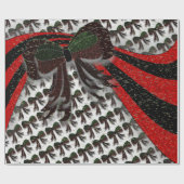 De kerstboer - cadeaupapier (Vlak)