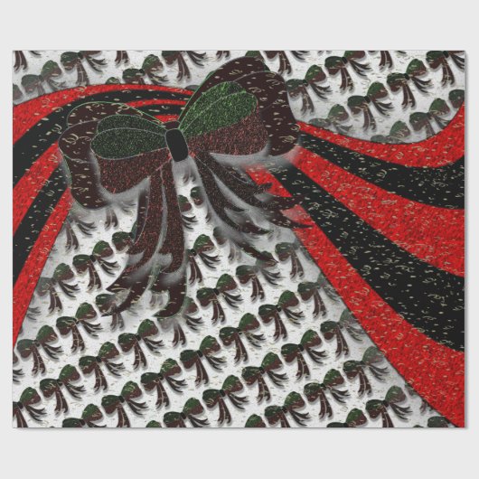 De kerstboer - cadeaupapier (Vlak)