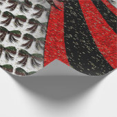 De kerstboer - cadeaupapier (Hoek)