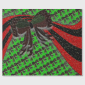 De kerstboer - cadeaupapier (Vlak)