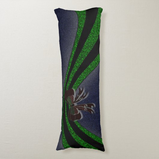 De kerstboer - lichaamskussen (Voorkant Verticaal)