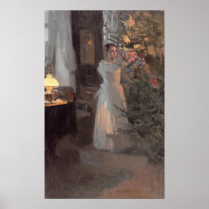 De kerstboom, 1910 poster