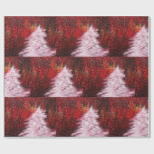 De kerstboom cadeaupapier (Vlak)