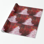 De kerstboom cadeaupapier (Uitgerold)