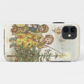 De kerstboom decorteren Case-Mate iPhone case (Achterkant (horizontaal))
