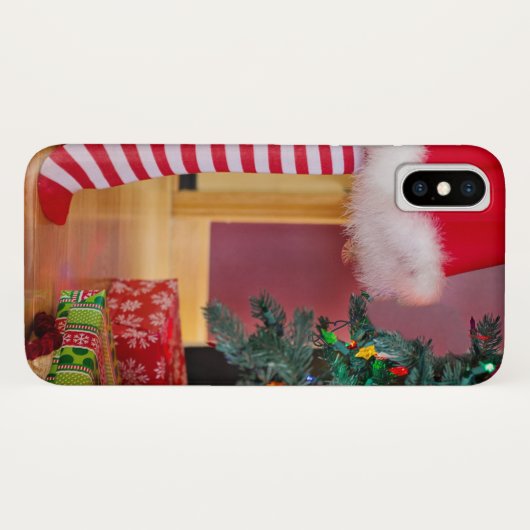 De kerstboom decorteren Case-Mate iPhone case (Achterkant (horizontaal))