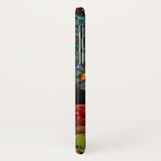 De kerstboom decorteren Case-Mate iPhone case (Achterkant/links)