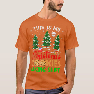 De kerstboom dit is mijn Shirt voor het bakken van