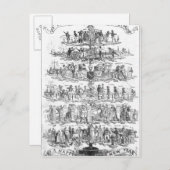 De kerstboom feestdagenkaart (Voorkant / Achterkant)