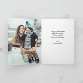 De kerstboom Gevouwen Kaart van de Foto (Binnen)