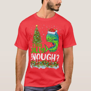 De kerstboom is zo oud dat Mahi Mahi vischri genoe T-shirt