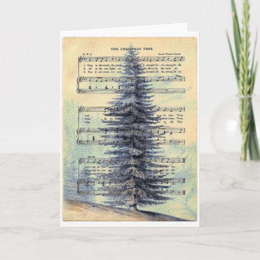 DE KERSTBOOM.jpg Feestdagen Kaart (Voorkant)